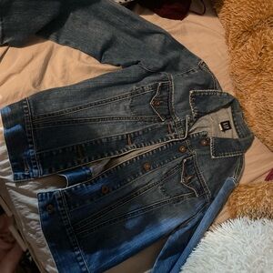 Dark Blue GAP jean jacket size medium